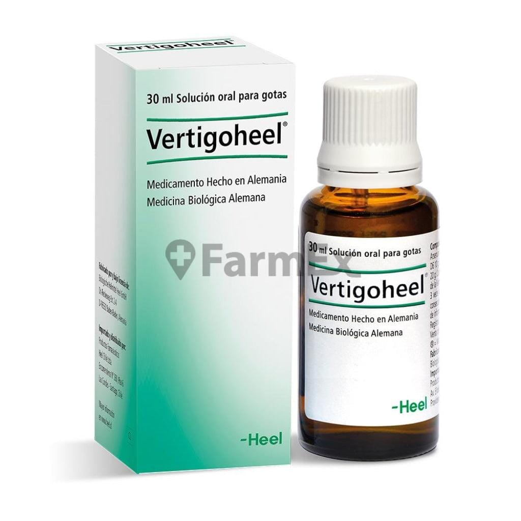 Vertigoheel Gotas x 30 mL Farmex-Fonasa-Persistente